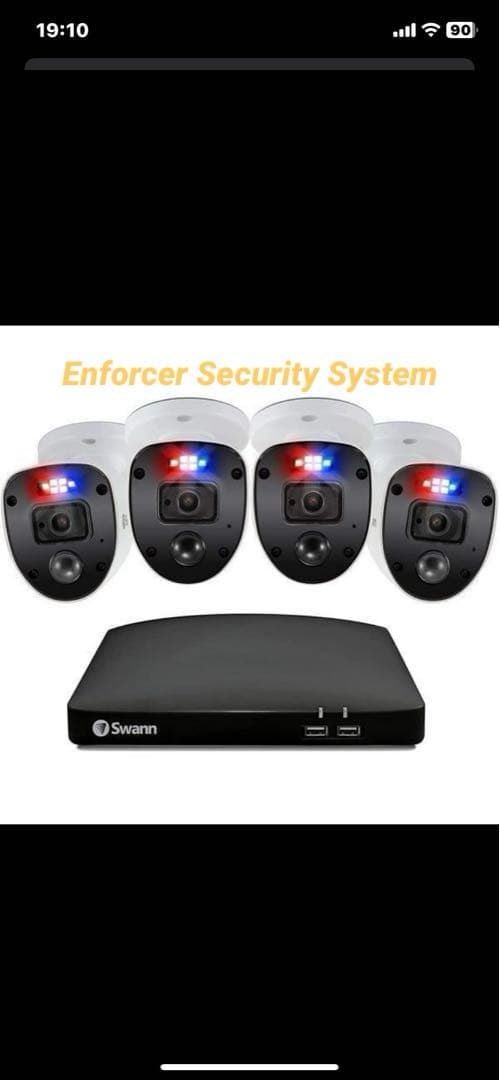 防犯カメラ Enforcer Security System