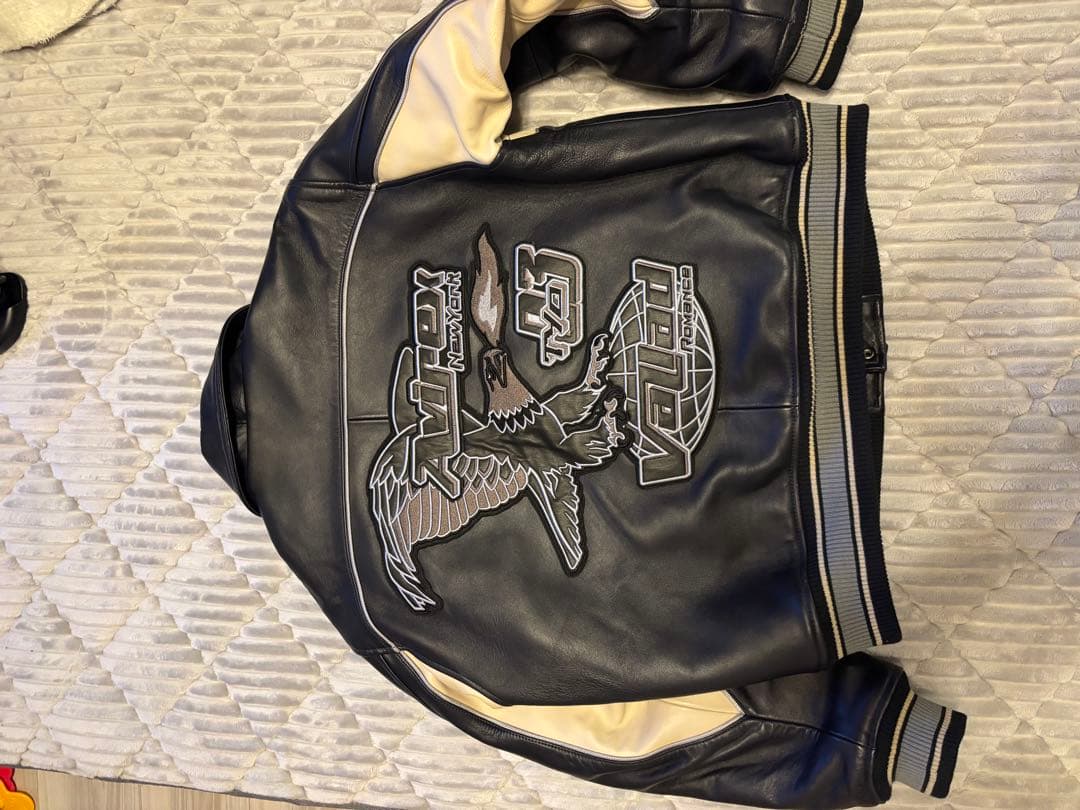 ジャケット・アウター VALLAD AVIREX LEATHER JACKET M