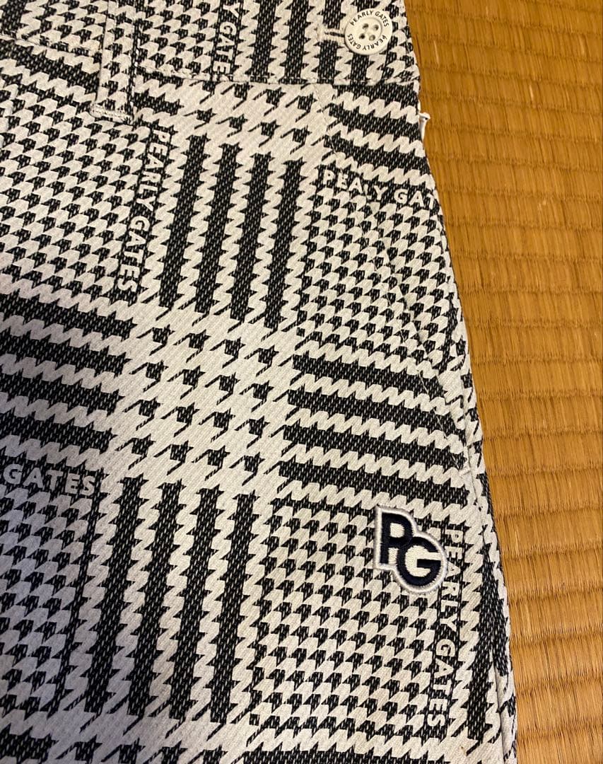 極美品　パーリーゲイツ プリーツスカート千鳥0 オールシズン　定価35200円