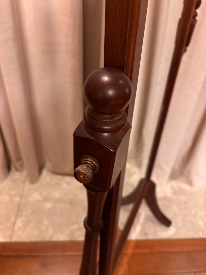 maruni家具　マルニ　スタンドミラー　アンティーク調