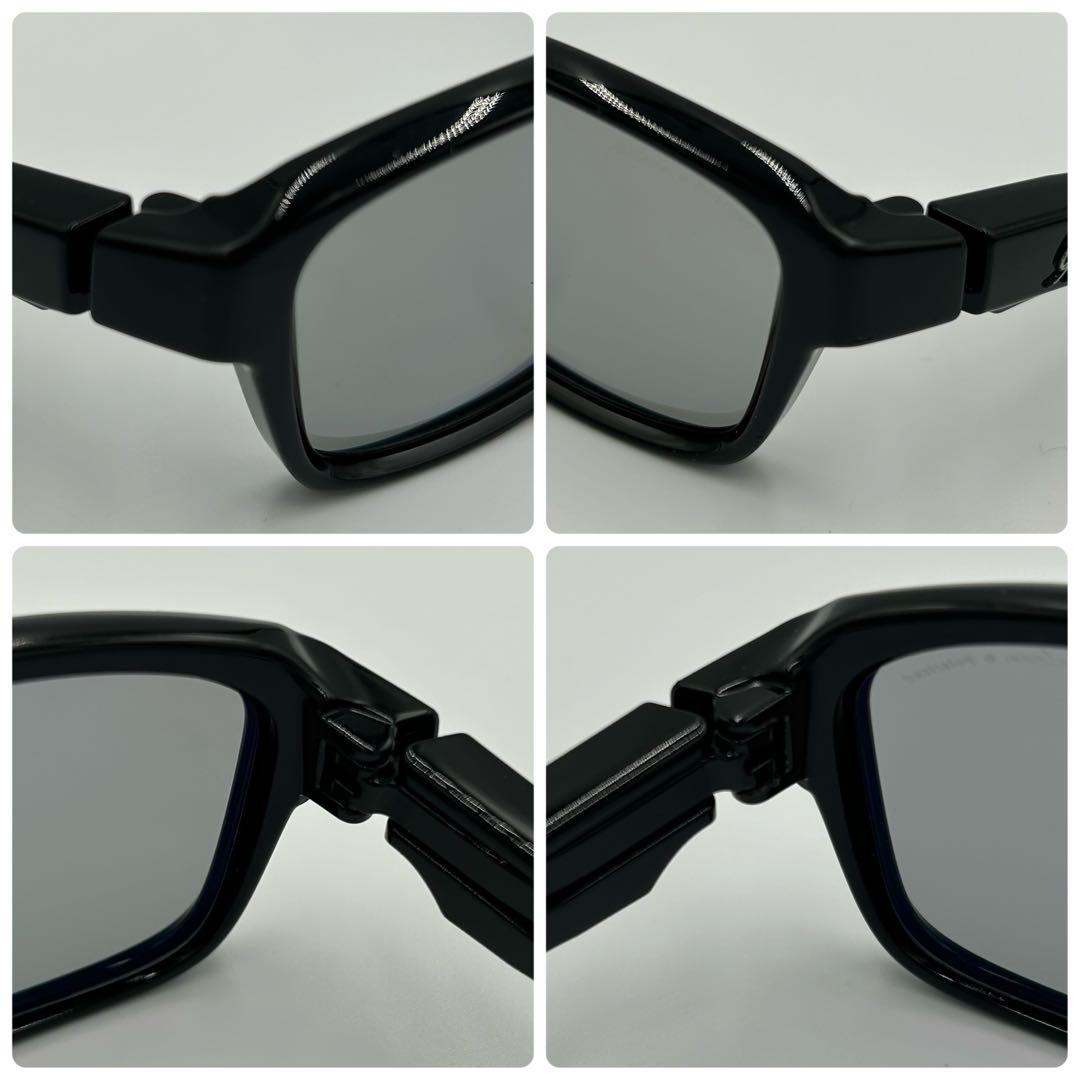 ✨美品✨999.9 フォーナインズ サングラス polarised ブラック 黒