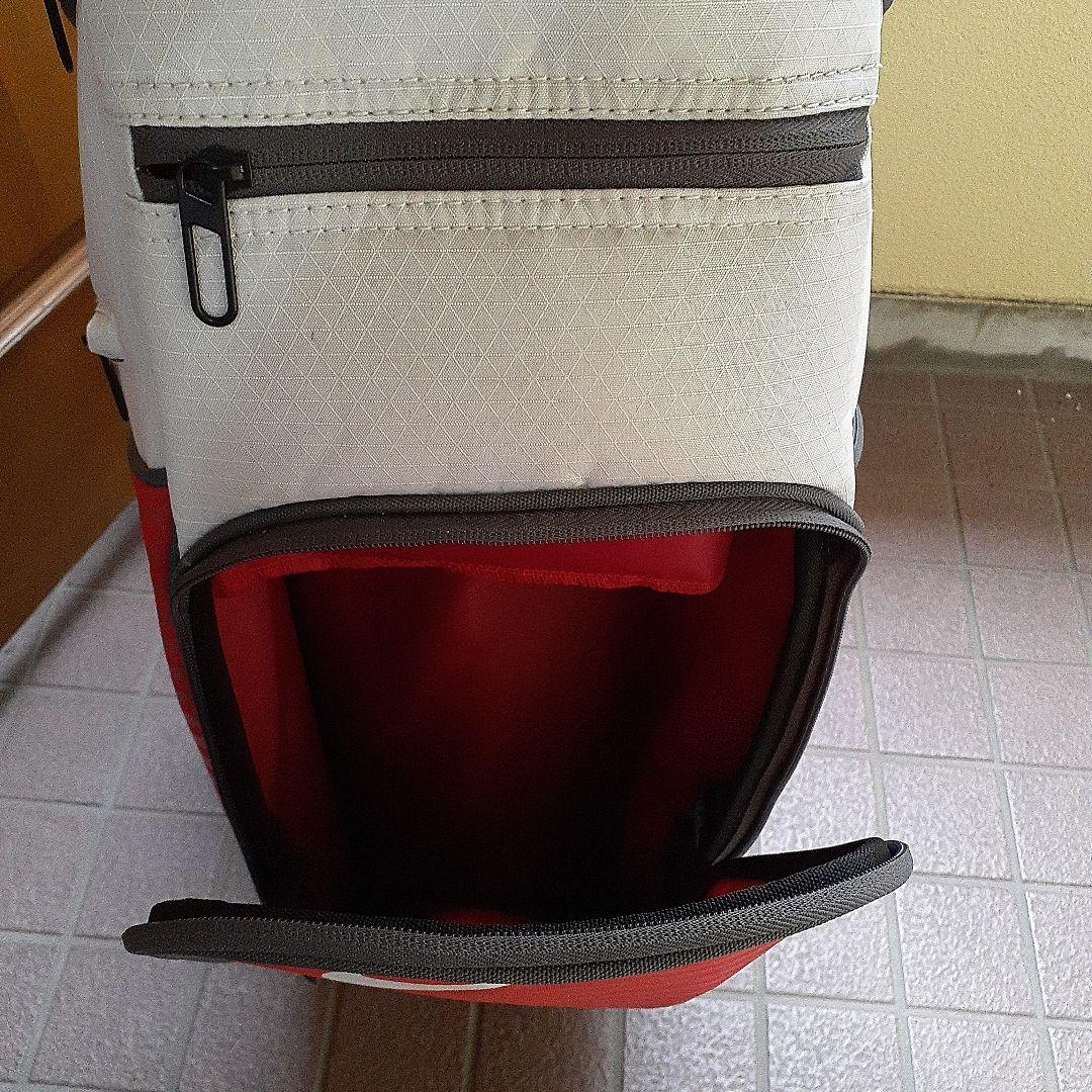 Nike キャディバッグ ホワイト/レッド