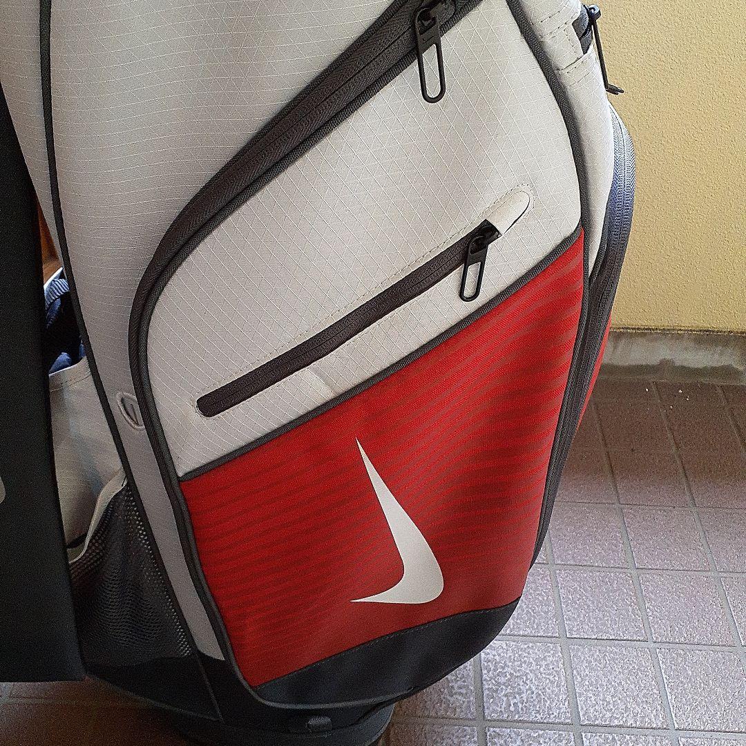 Nike キャディバッグ ホワイト/レッド