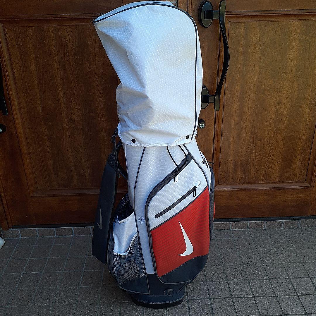 Nike キャディバッグ ホワイト/レッド