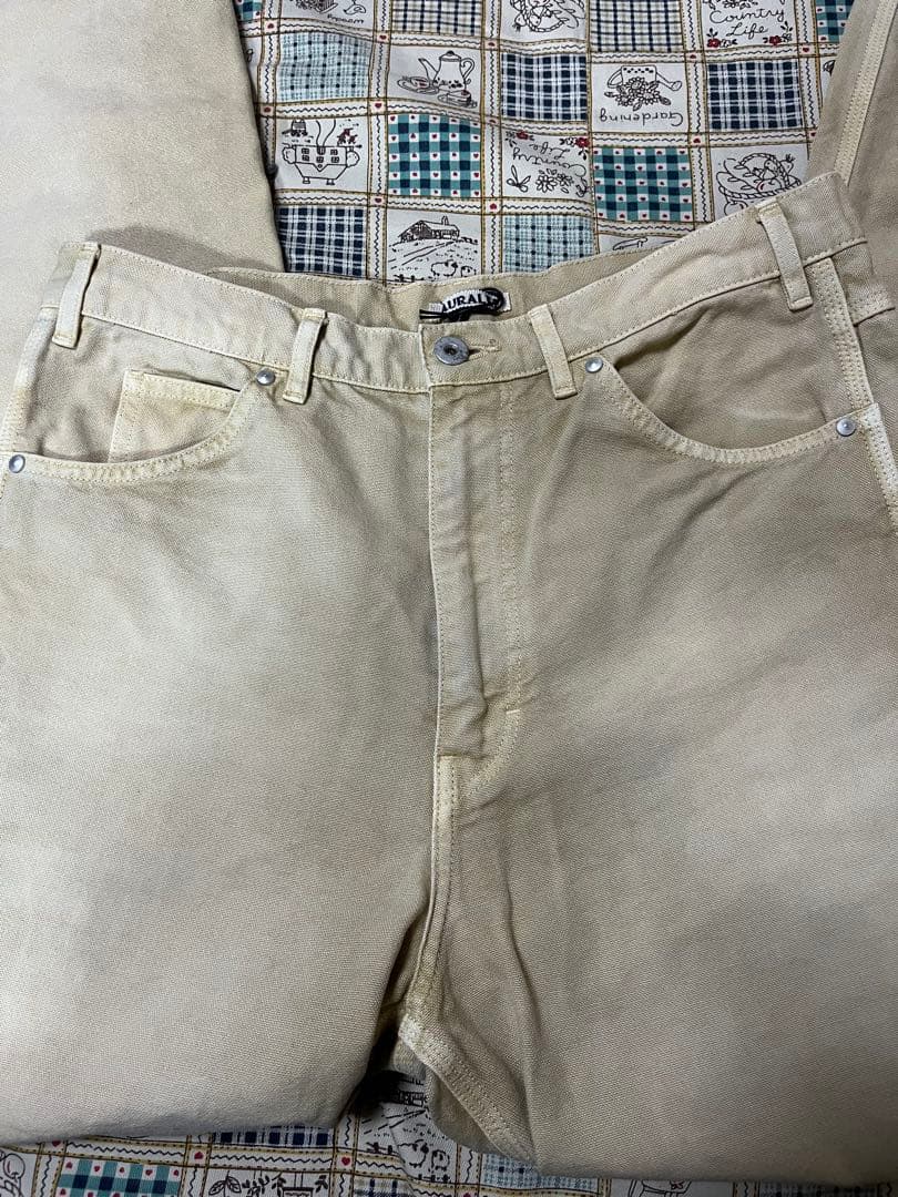 auralee 25ss ダックペインターパンツ