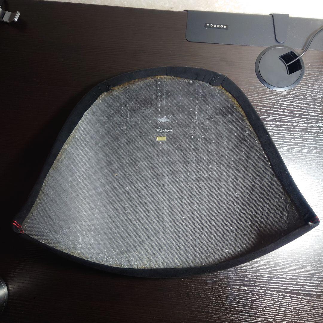 スバル ドライカーボン製 メーターフードカバー 赤ステッチ