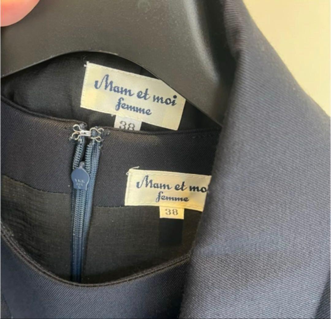 お受験スーツ ワンピース　受験　マムエモア