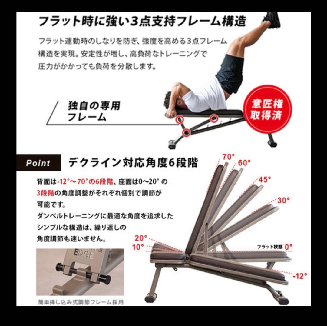 リーディングエッジ マルチポジションベンチ ハイグレード版