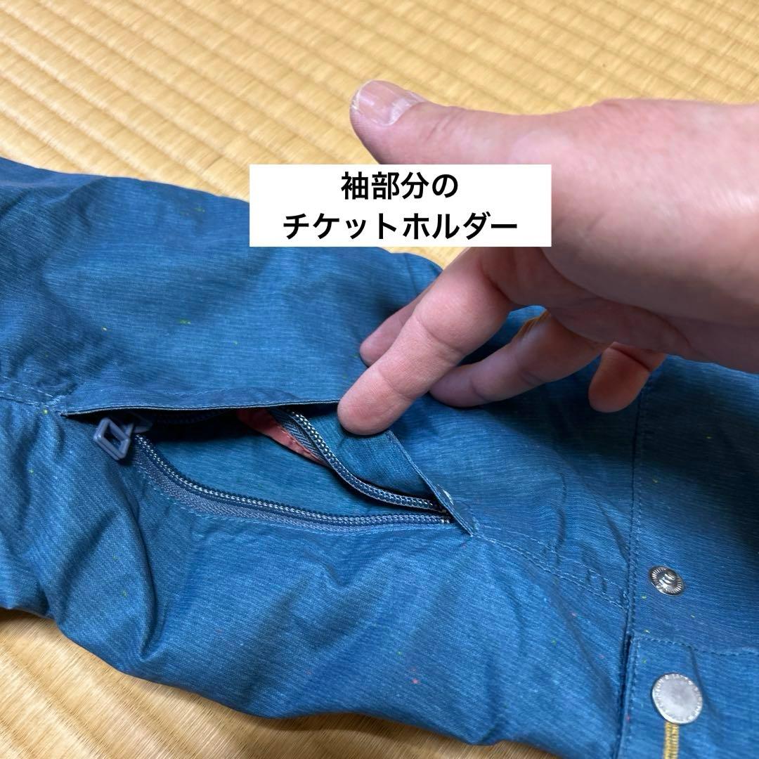 スキーウェア上下 女性用 Burton上着 kissmarkパンツ スノボー