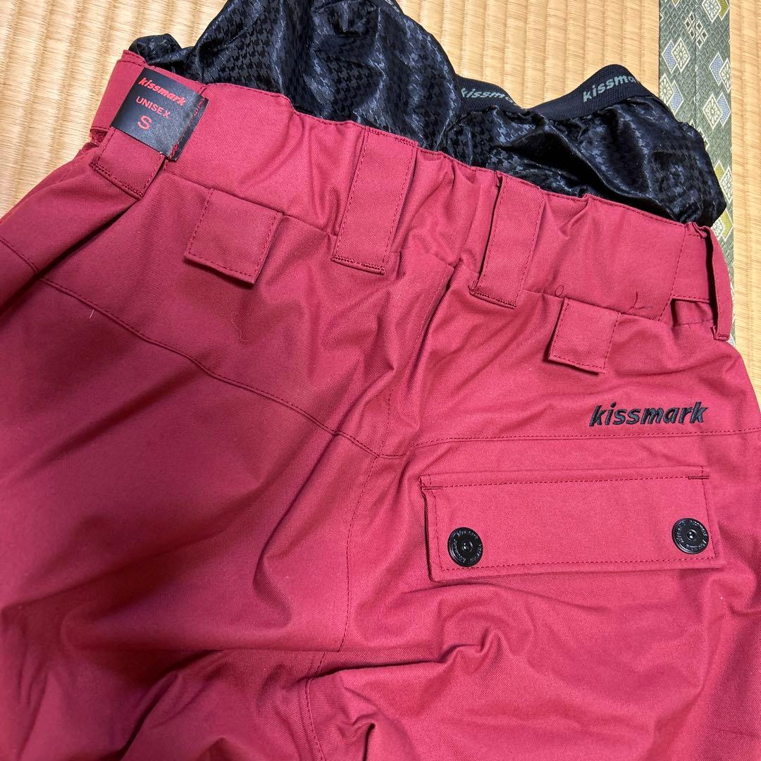 スキーウェア上下 女性用 Burton上着 kissmarkパンツ スノボー