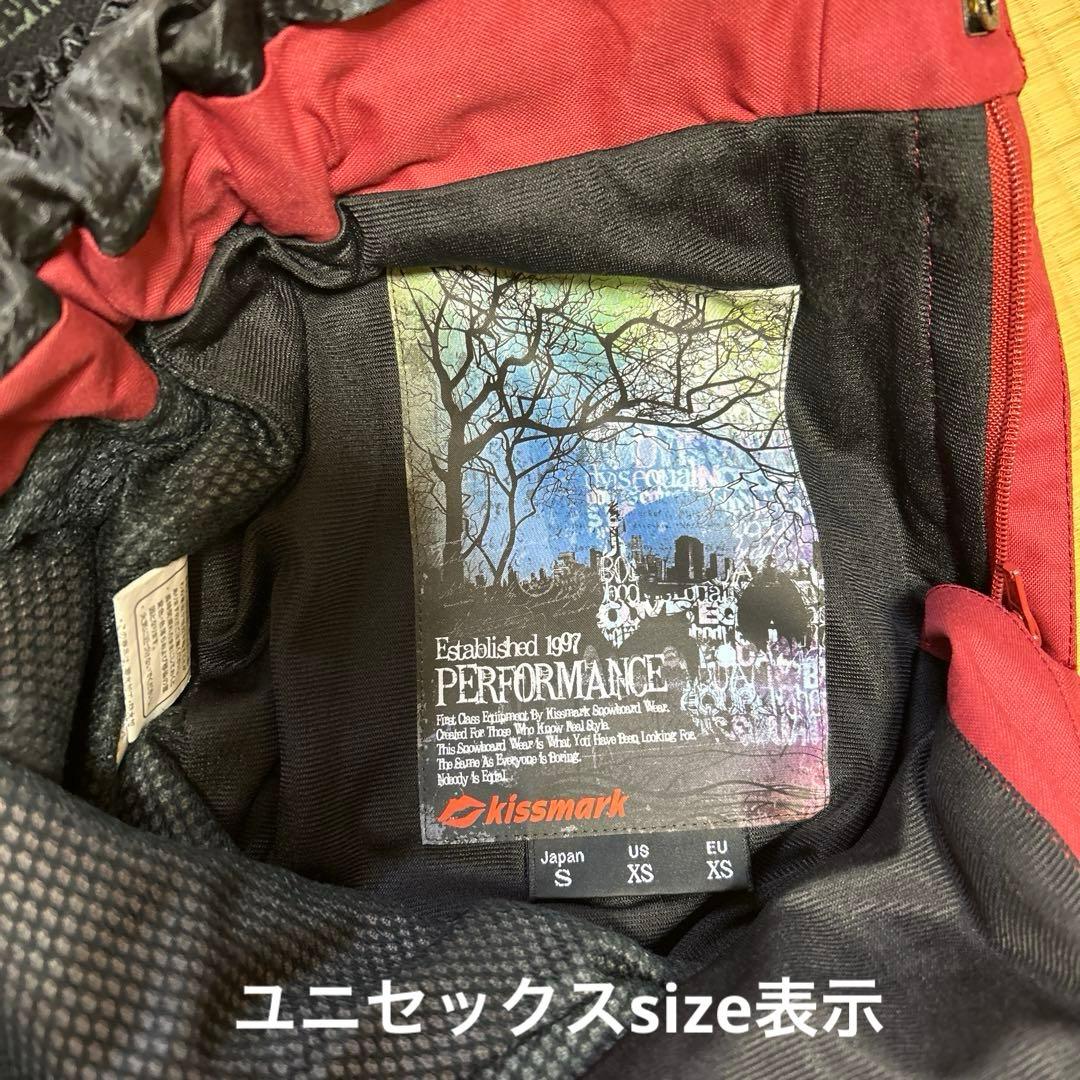 スキーウェア上下 女性用 Burton上着 kissmarkパンツ スノボー