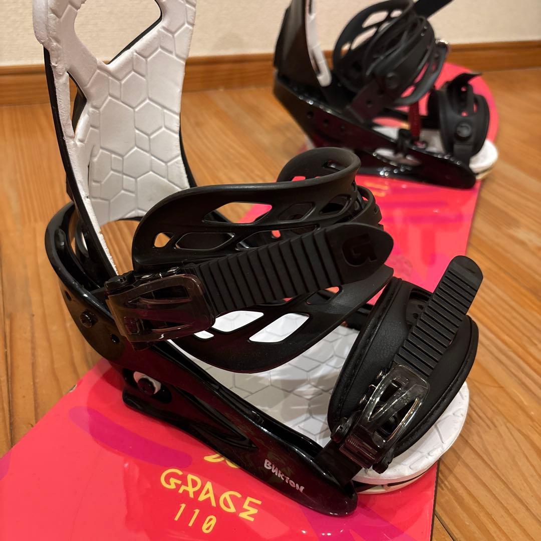 SALOMON 110 キッズスノーボード Burton バインディング