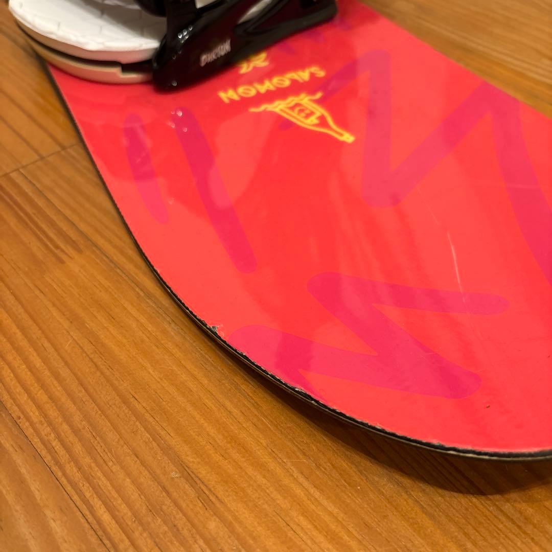 SALOMON 110 キッズスノーボード Burton バインディング