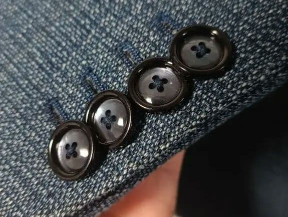 【値下げ依頼対応しました】タリアトーレ 44　ダークブルー シングルジャケット