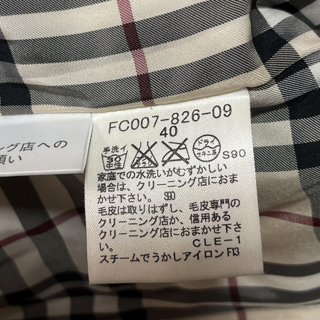 ⭐️BURBERRY LONDON⭐️フード付きダウンベスト ブラックノバチェック