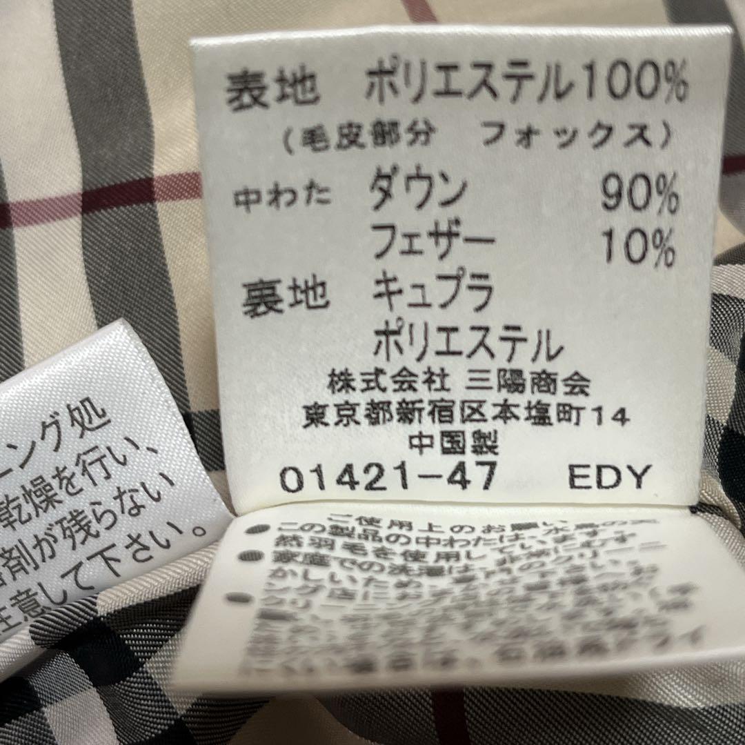 ⭐️BURBERRY LONDON⭐️フード付きダウンベスト ブラックノバチェック