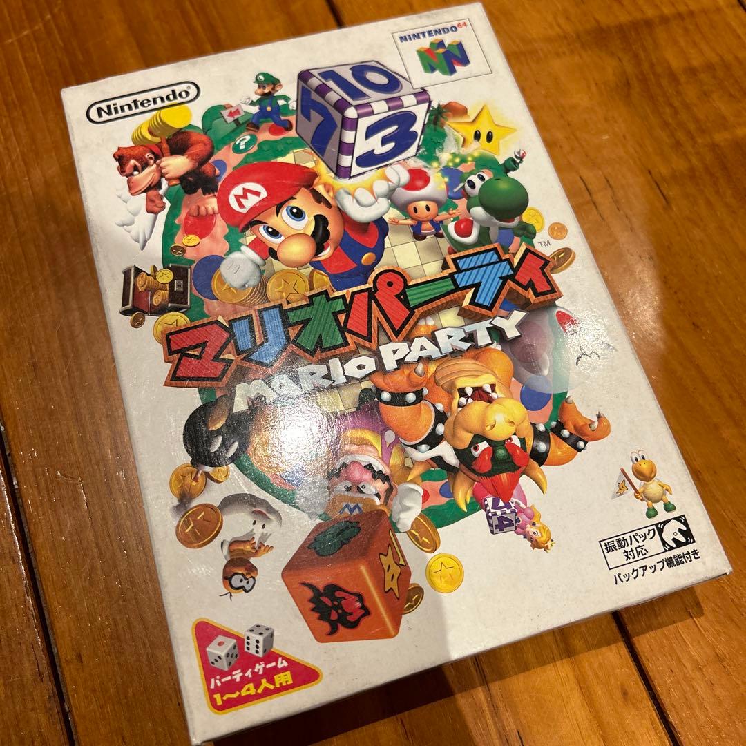 未開封　マリオパーティー　任天堂64