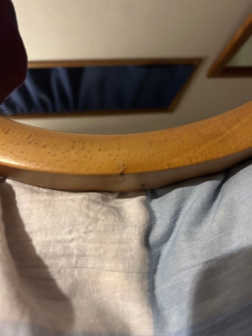 秋田木工　AKITAMOKKO ミラー　鏡　柳宗理　曲木　ウォールミラー