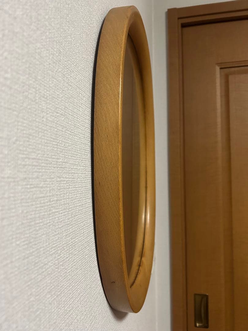 秋田木工　AKITAMOKKO ミラー　鏡　柳宗理　曲木　ウォールミラー