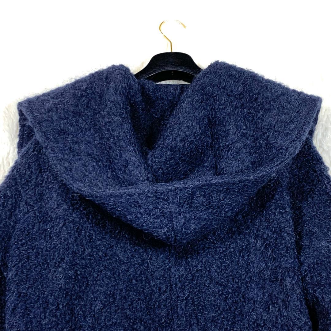 美品✨Marc Jacobs フードマフラーシャギージャケット　M/L(L相当)