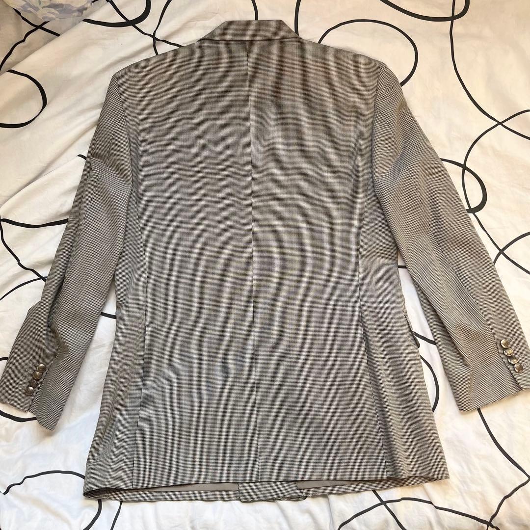 未使用級✨ BURBERRY ダブルセットアップ　銀ボタン　ヴィンテージ　スーツ