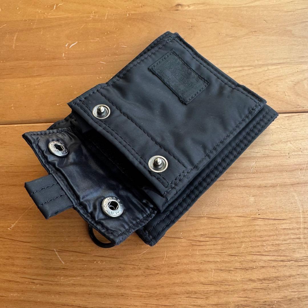 美品 HEAD PORTER BLACK BEAUTY WALLET S 財布