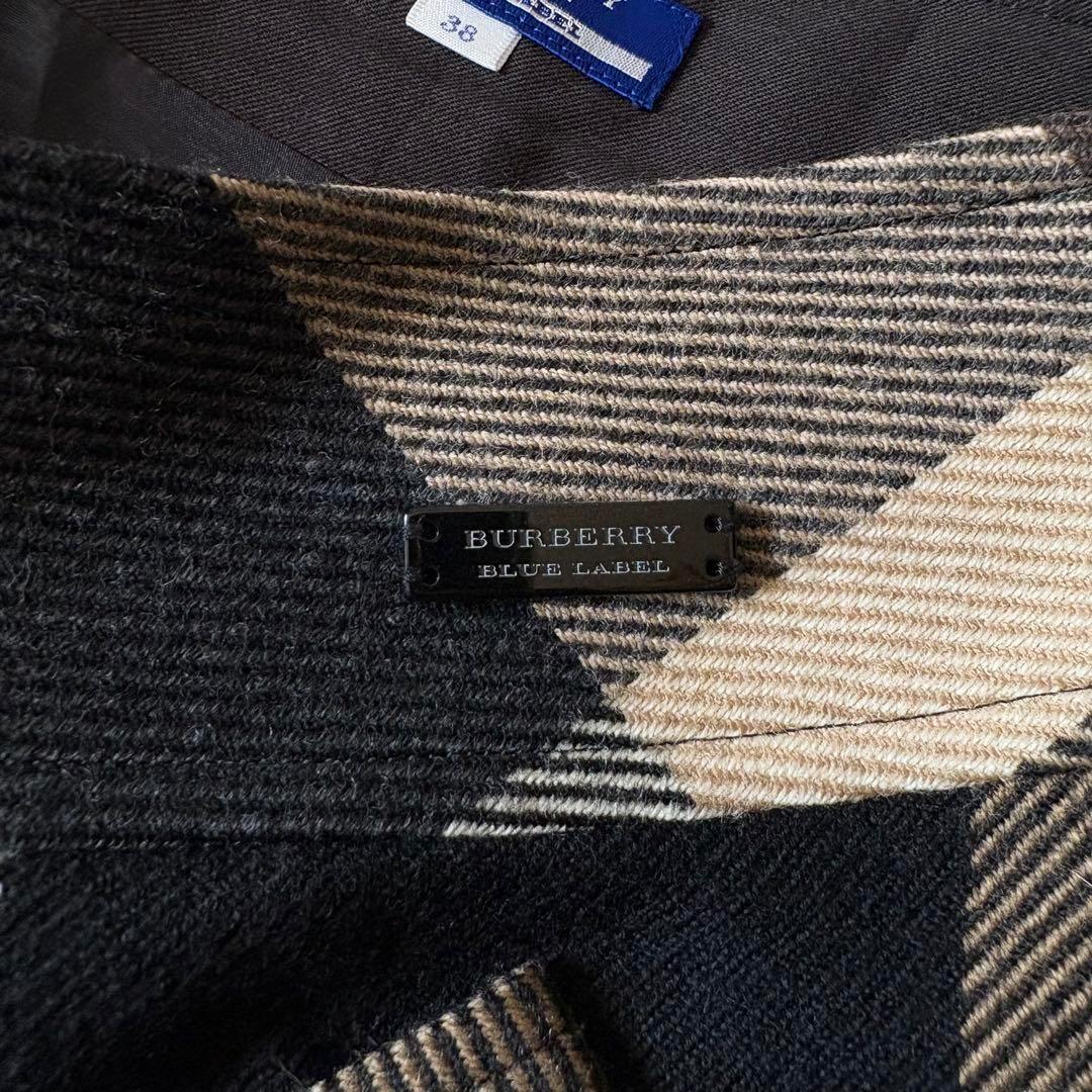 パンツ BURBERRY BLUE LABEL wool short pants y2k