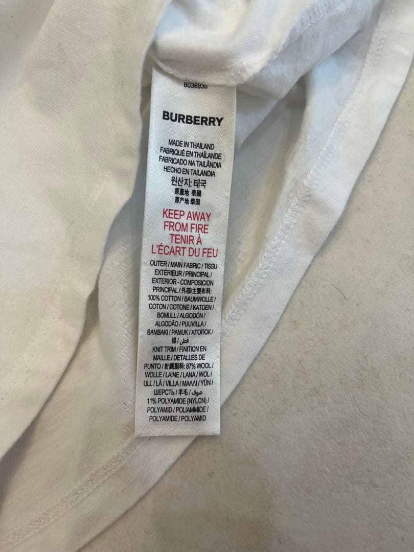 【単品売り可！】BURBERRY Tシャツ スカートセット 92cm〜98cm