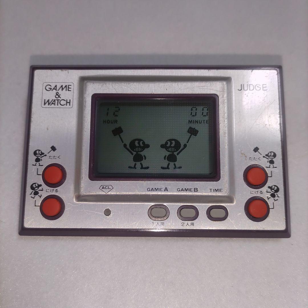 ゲーム＆ウォッチ シルバー　ジャッジ後期版 パープル