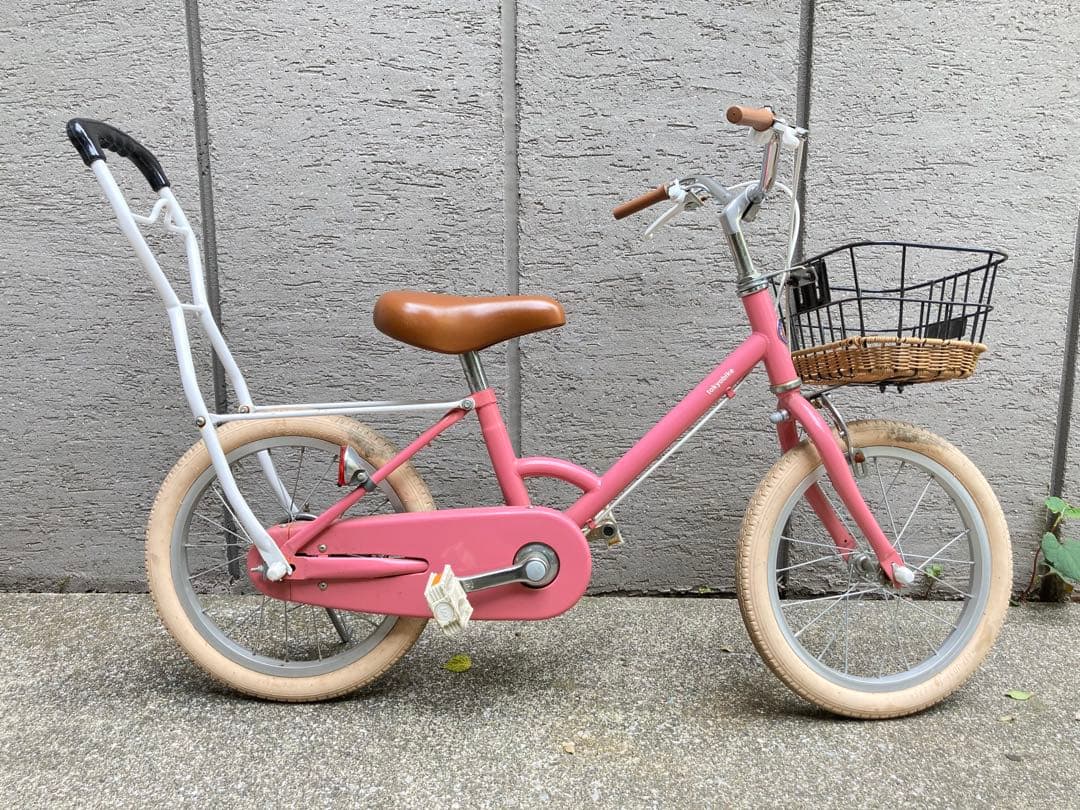 【引取限定】リトルトーキョーバイク 16インチ モモ 手押し棒付