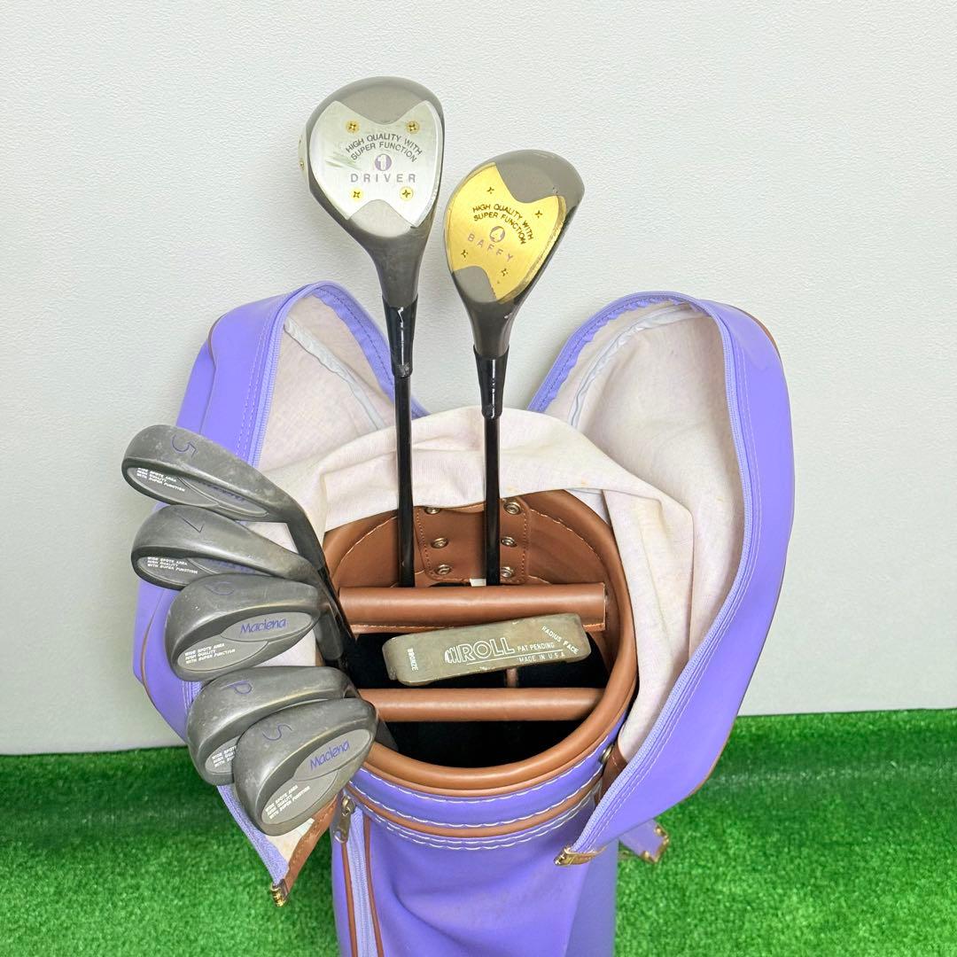 Maciena 統一 初心者 レディース ゴルフクラブセット ハーフセット 一式