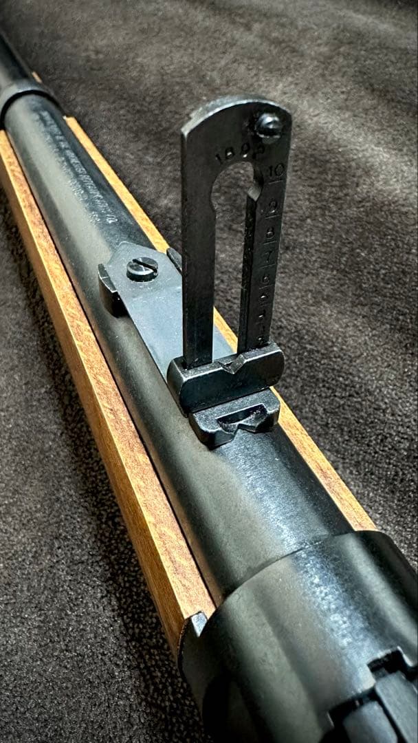 マルシン ウィンチェスター M1892 ブラック 高級ブナ材仕様 6mmBBガス