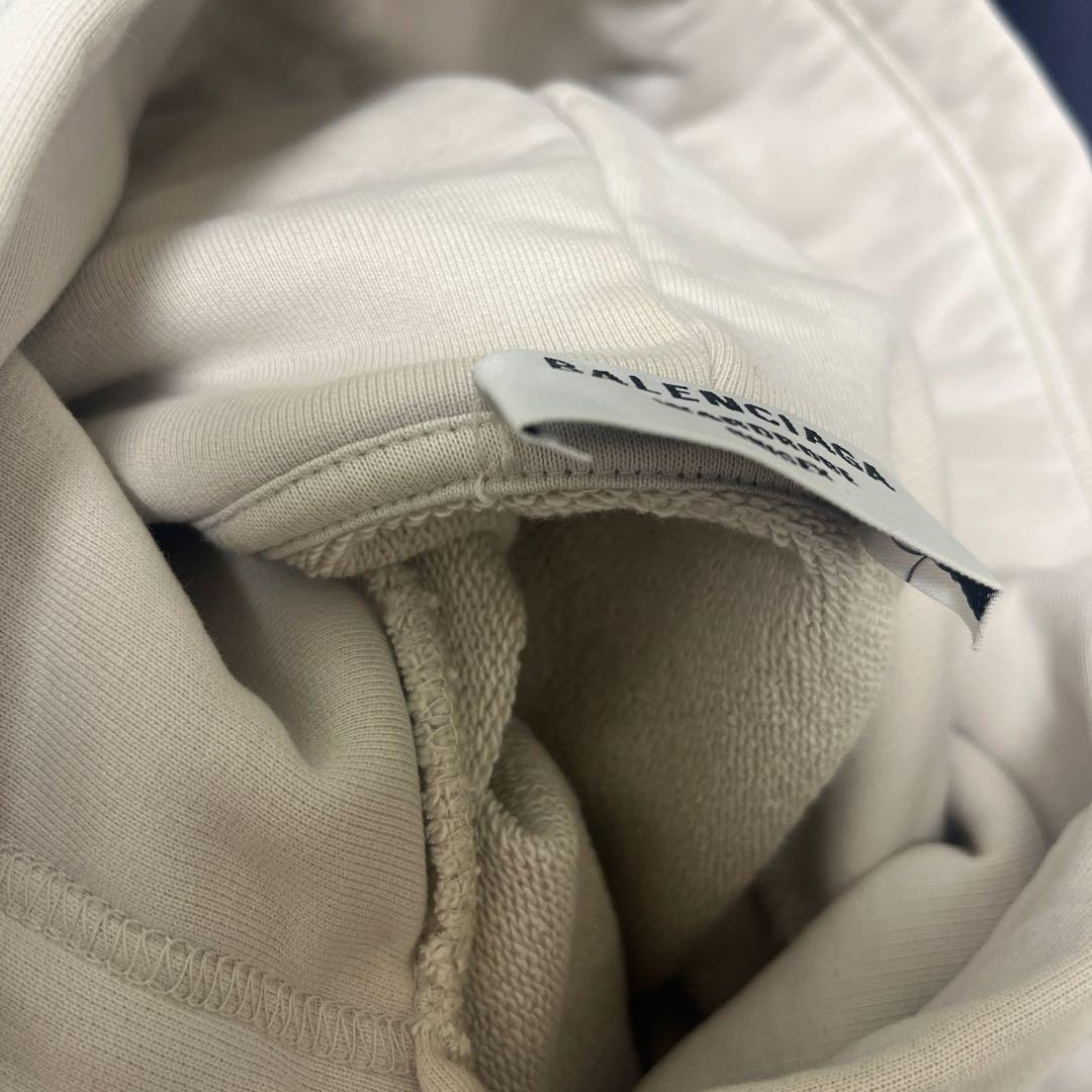 balenciaga ベージュ パーカー ユニセックス