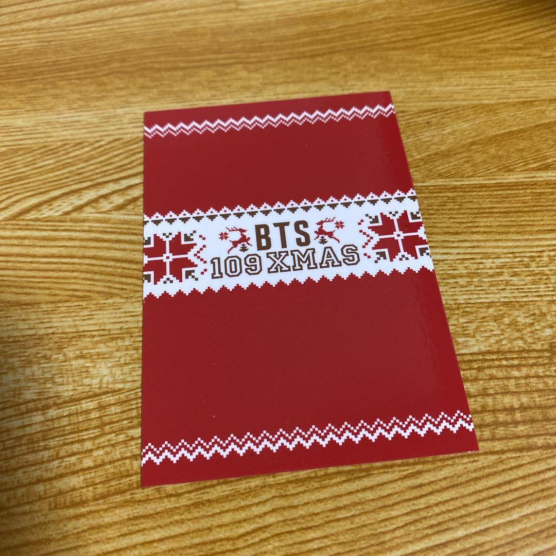 BTS ジョングク 109 クリスマストレカ