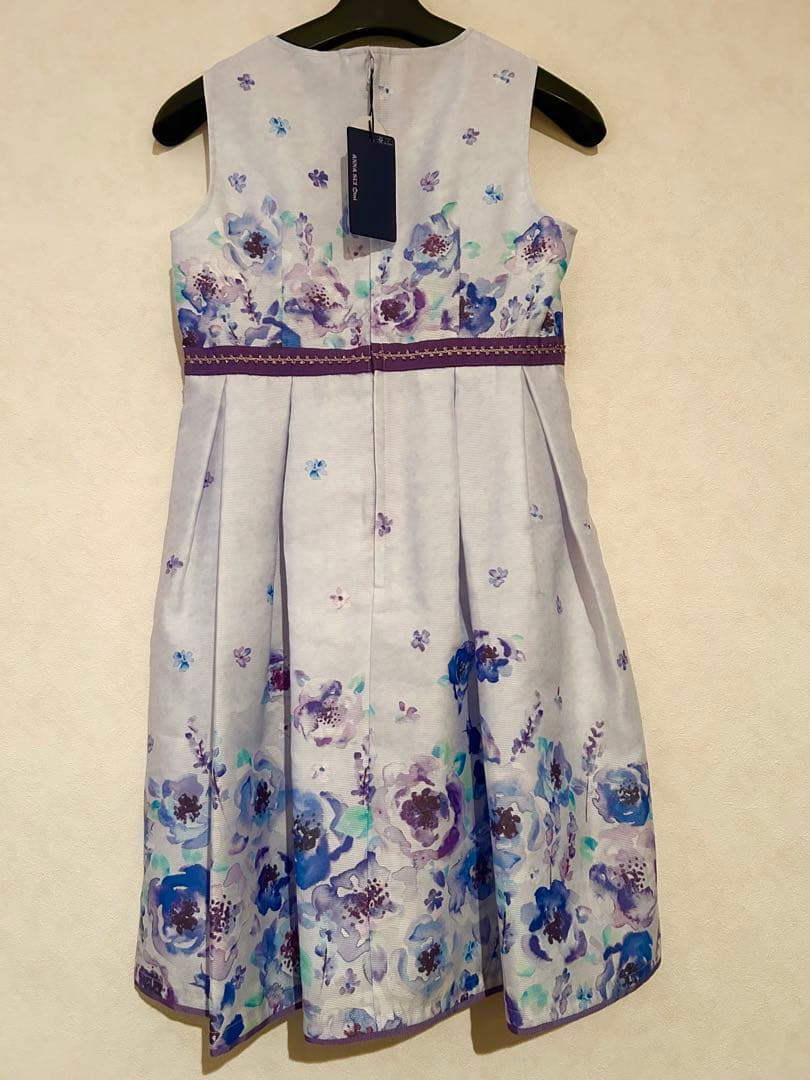 ANNA SUI mini 水彩花柄ワンピース　ブレードジャケット