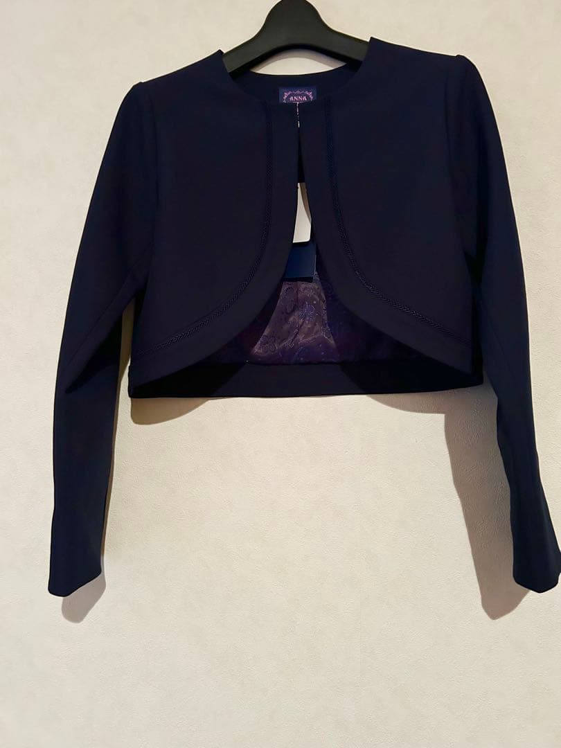 ANNA SUI mini 水彩花柄ワンピース　ブレードジャケット