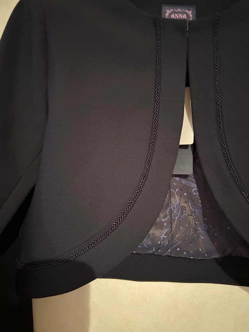 ANNA SUI mini 水彩花柄ワンピース　ブレードジャケット