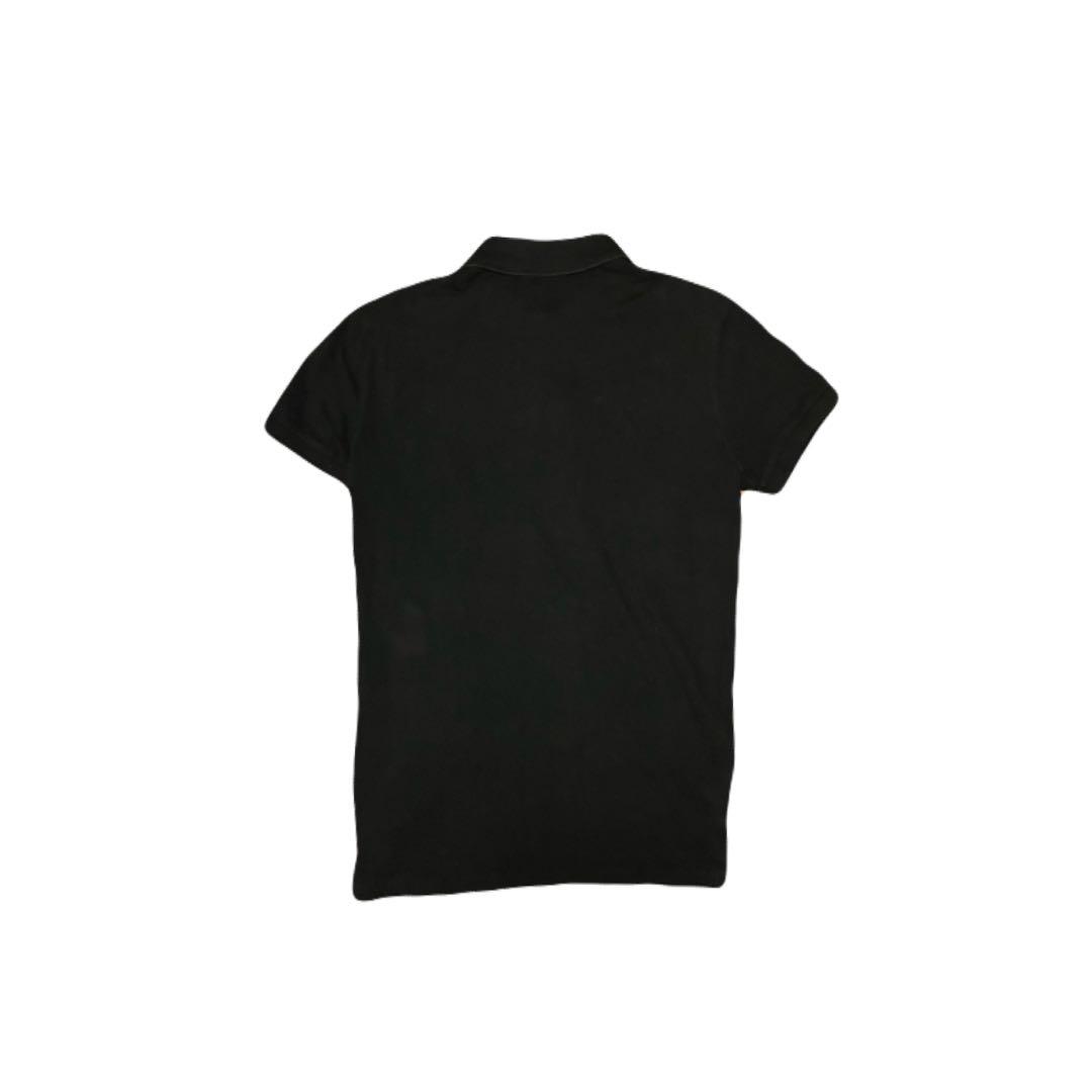 希少ラルフローレンビックポニー半袖ポロシャツナンバリングy2k 黒ピンク　良品