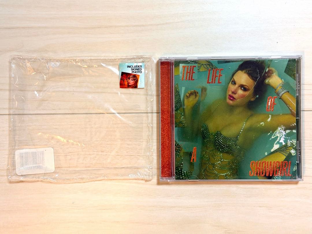 直筆サイン入り Taylor Swift TLOAS CDアルバム 輸入盤