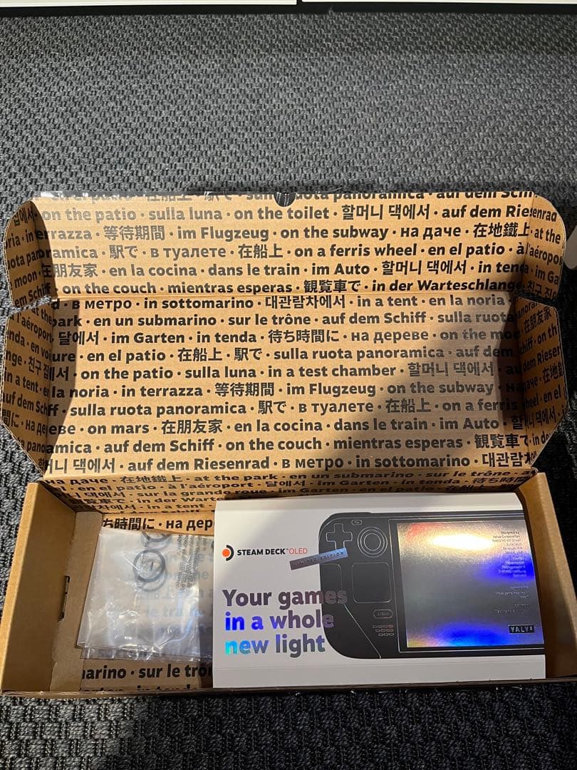 Steam Deck OLED 限定版ホワイト　美品
