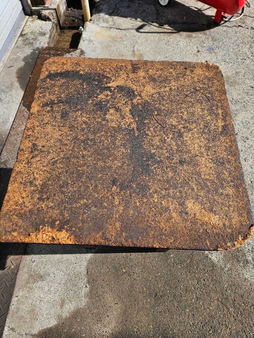 日本のアンティーク 古い木製の作業台 木台 ウッド 飾り台 花台 棚 店舗什器