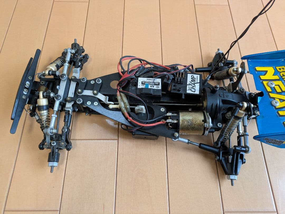 【当時物・部分動作確認済】タミヤ アバンテ（1988年製）レストアベース 現状品