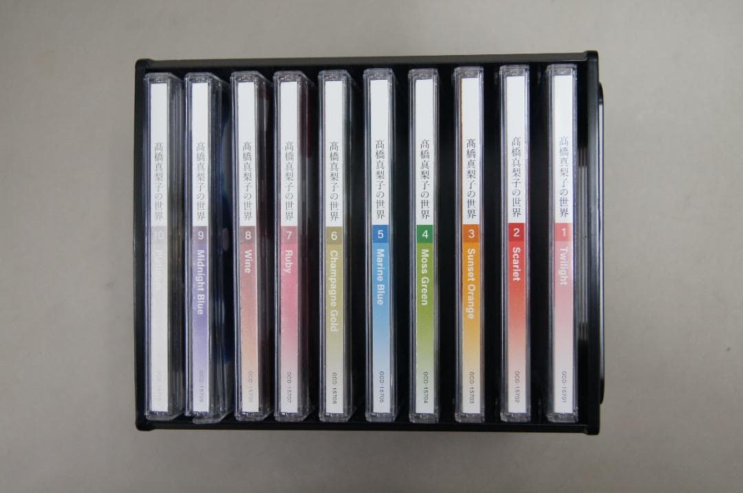 高橋真梨子の世界　歌詞集と鑑賞ガイド．専用ケース付き　ユーキャン