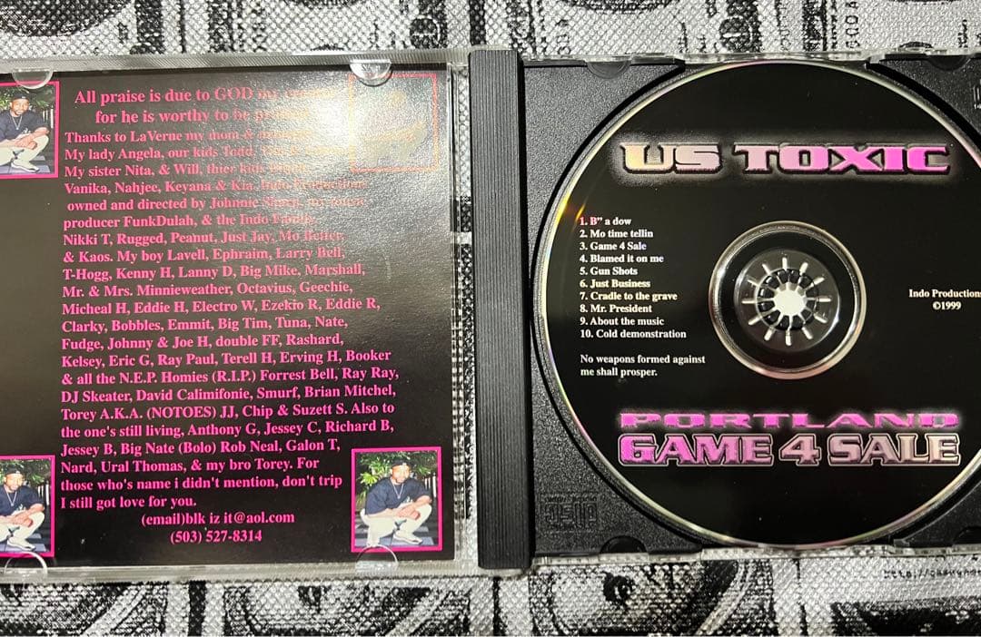 洋楽 US TOXIC - PORTLAND GAME 4 SALE