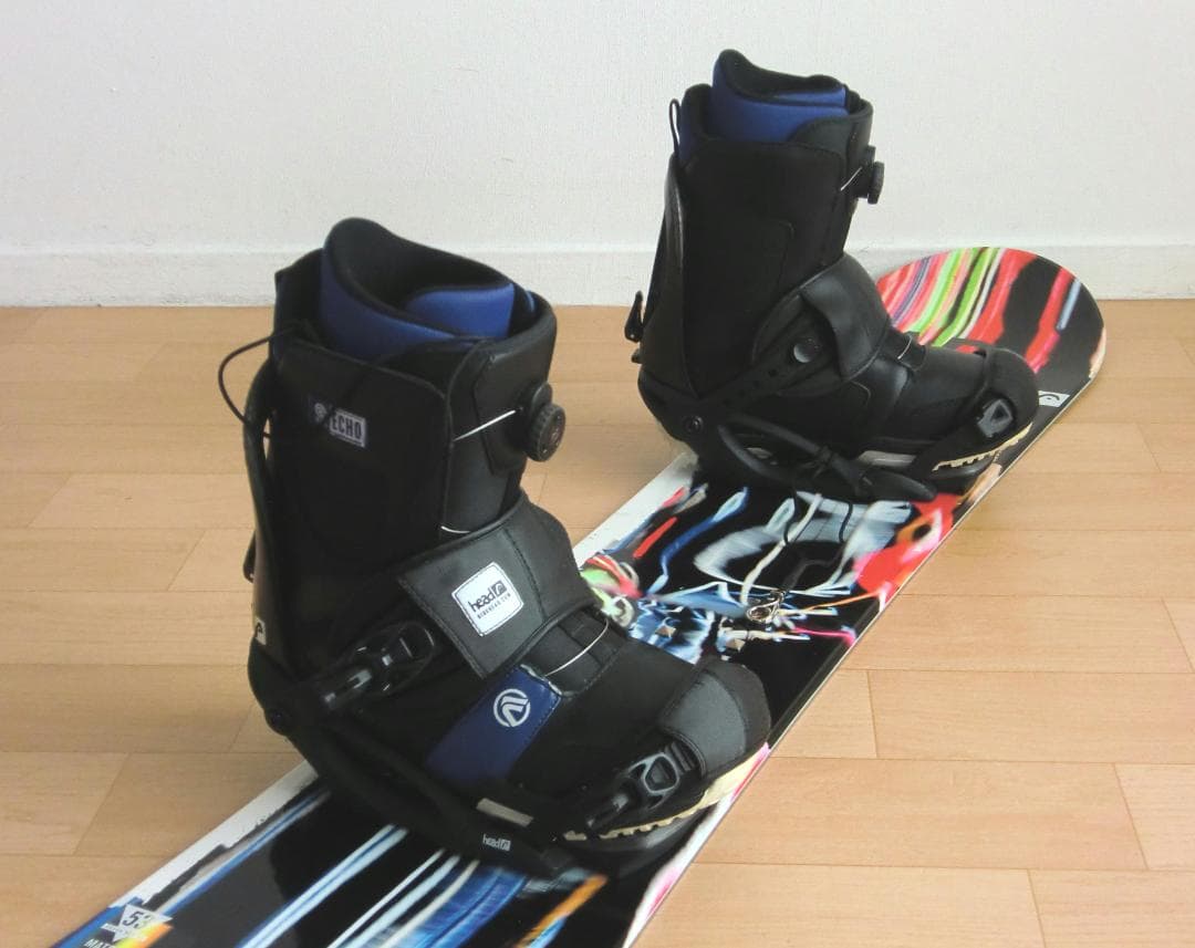 ■1月限定■送料無料■HEAD■メンズスノボセット■153/26.5■WAX済■