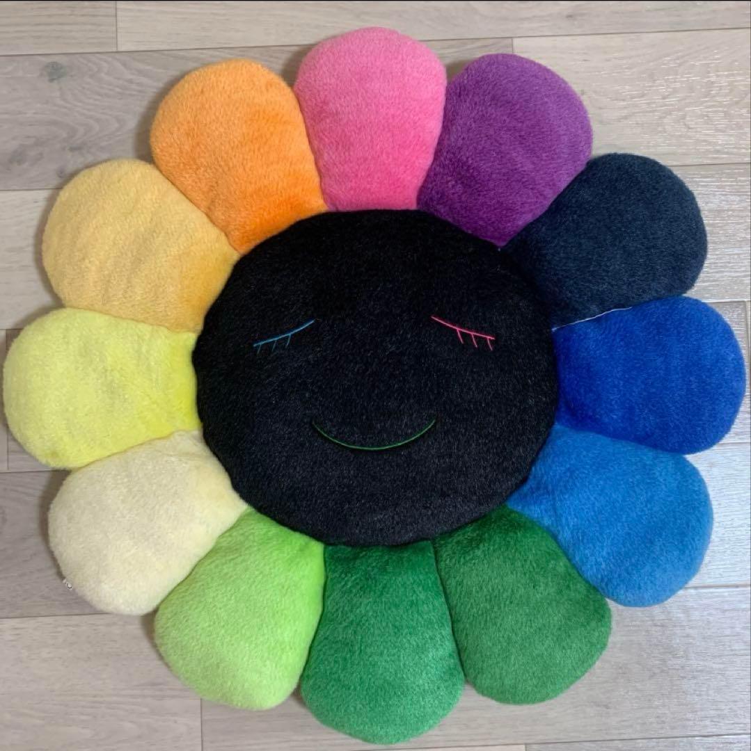 村上隆 お花クッション 60cm kaikaikiki フラワー