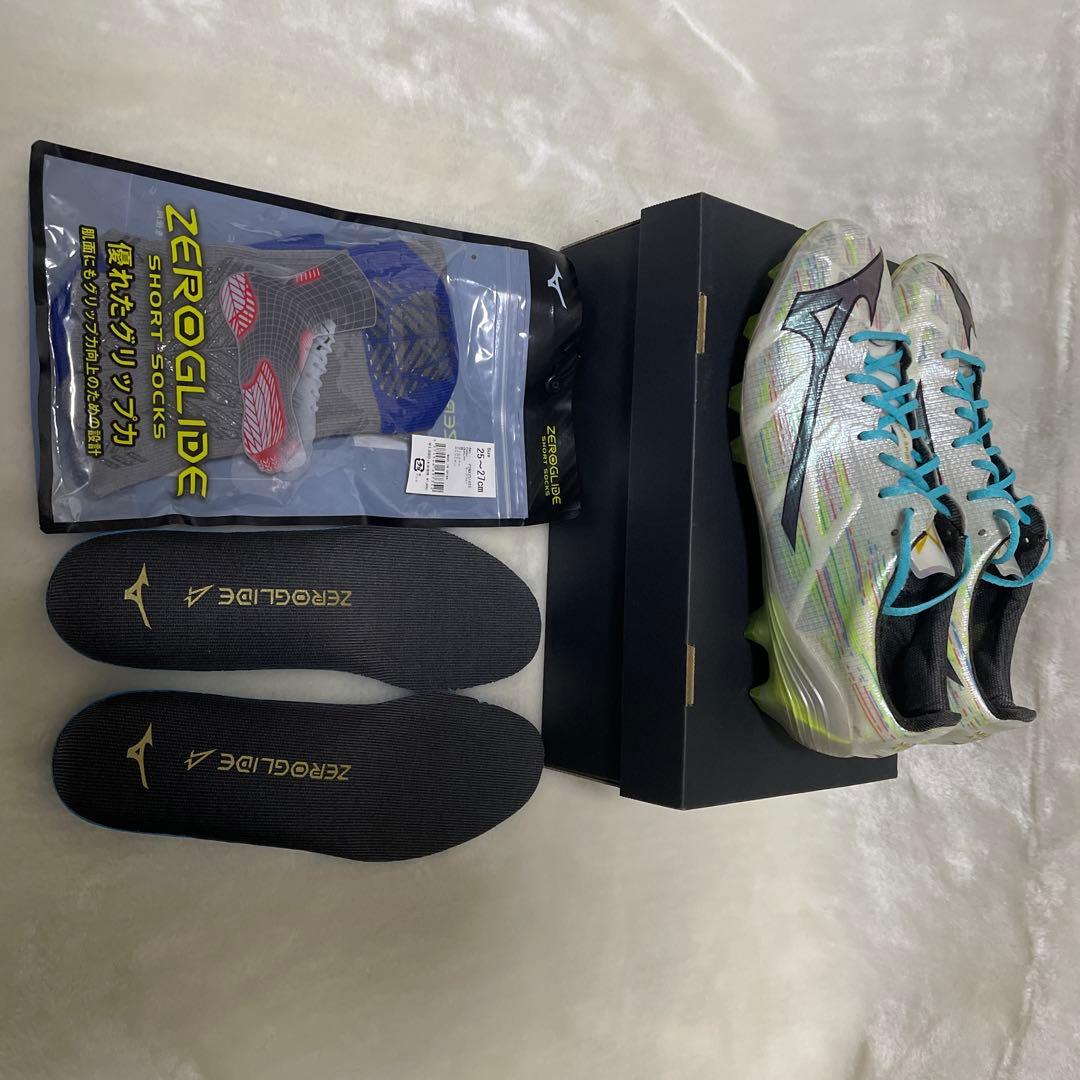 ミズノアルファ2ジャパン 中敷き (新品） ゼログライド ソックス
