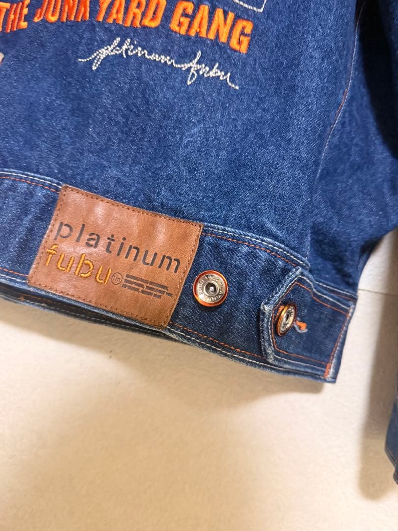 【SRT125】PLATINUM FUBU デニムジャケット