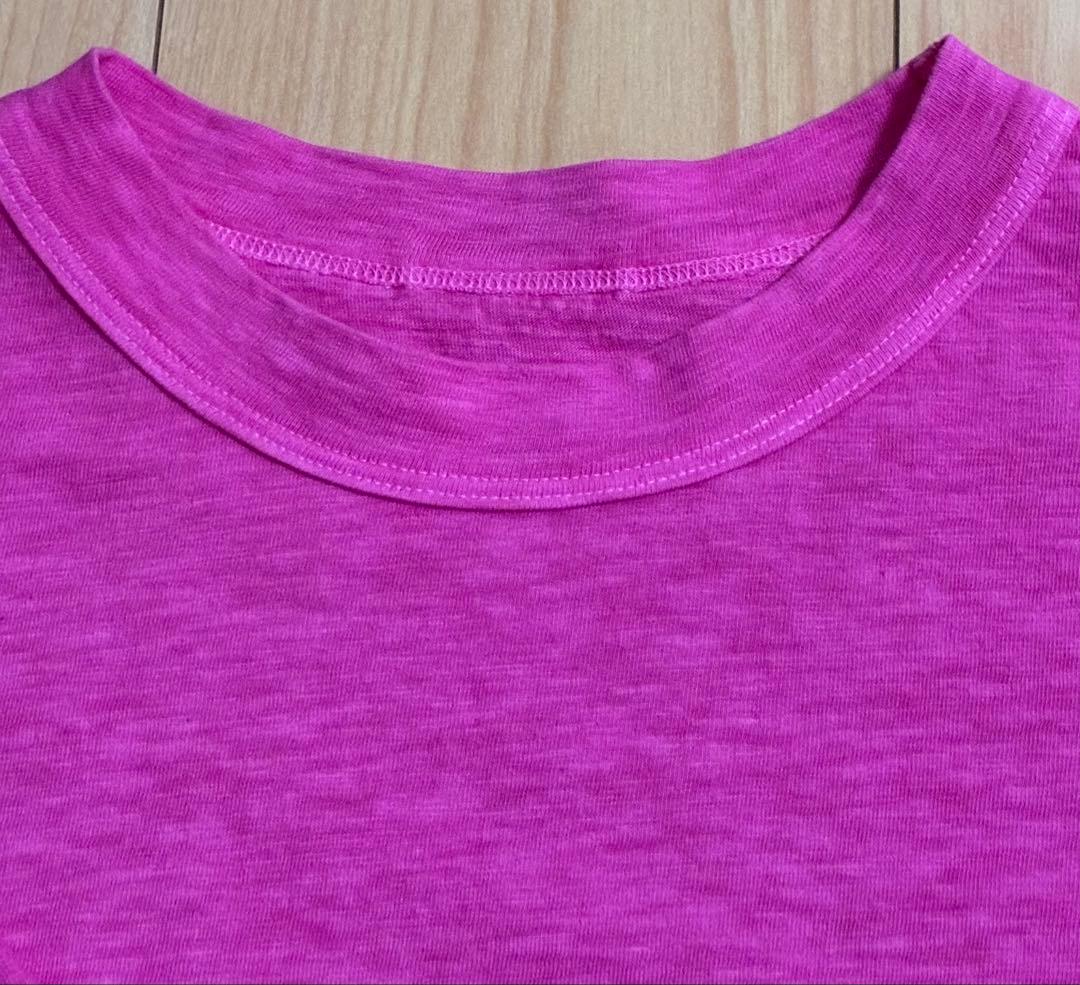 45R 天竺コットンTシャツ　草木染め　日本製