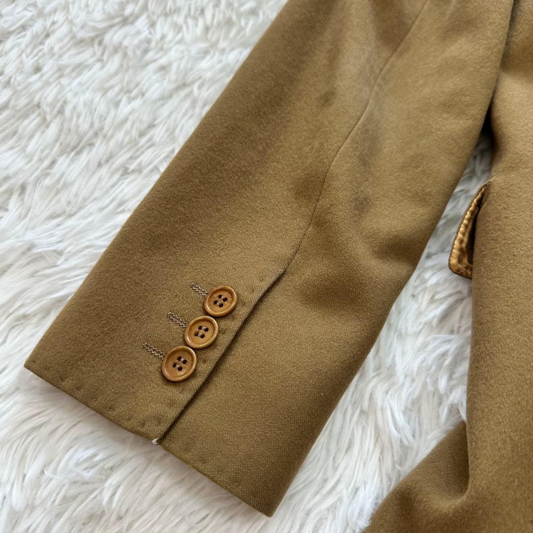 美品✨マックスマーラ ジャケット ウール キャメル 42 L ベルト付き